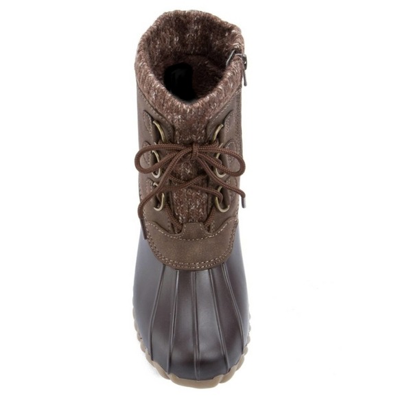 Baretraps Fabulous Duck Boot Dark Brown 6 - Picture 10 of 10